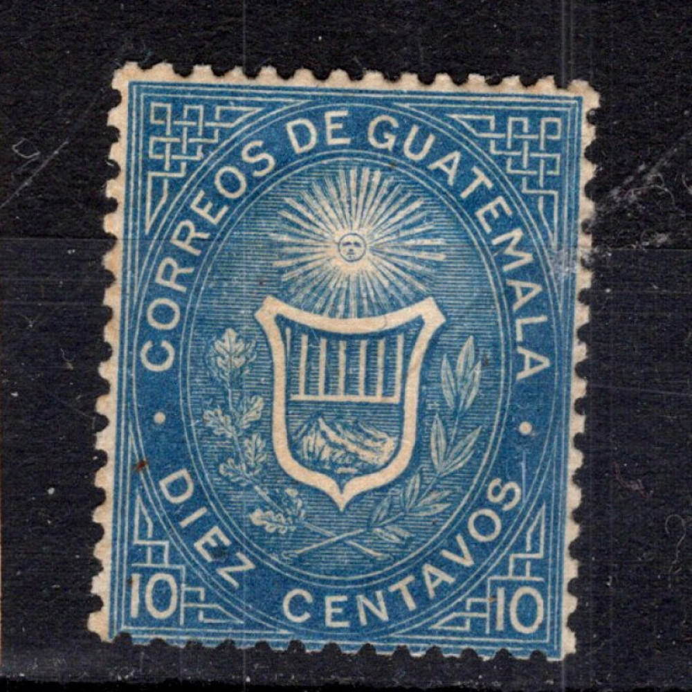 Známka Guatemala, Mi.3I (SG 3)*, 10 ¢