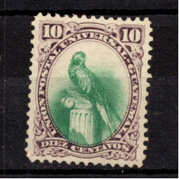 Sello Guatemala, Mi.24 (SG 24), (*), 10 ¢