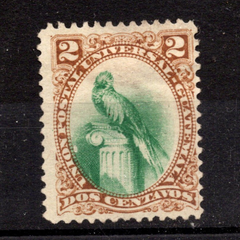 Sello Guatemala, Mi.22 (SG 22), (*), 2 ¢