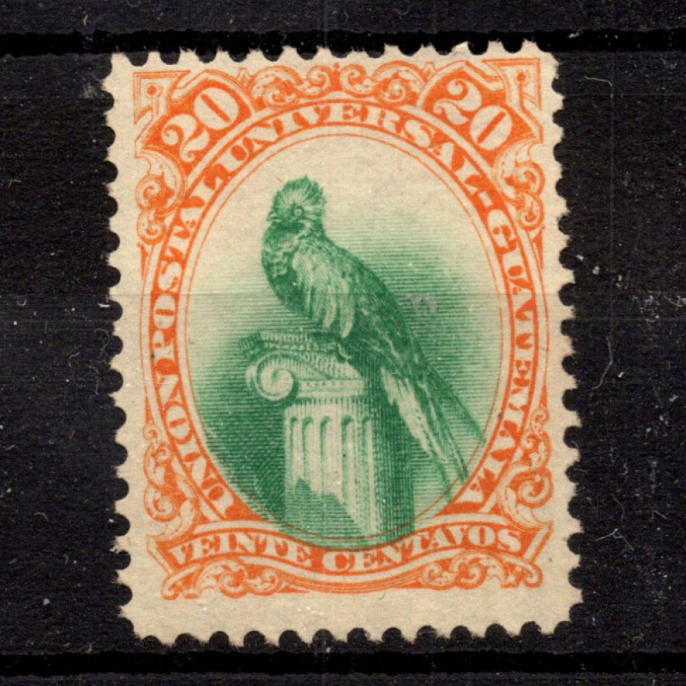 Sello Guatemala, Mi.25 (SG 25), (*), 20 ¢