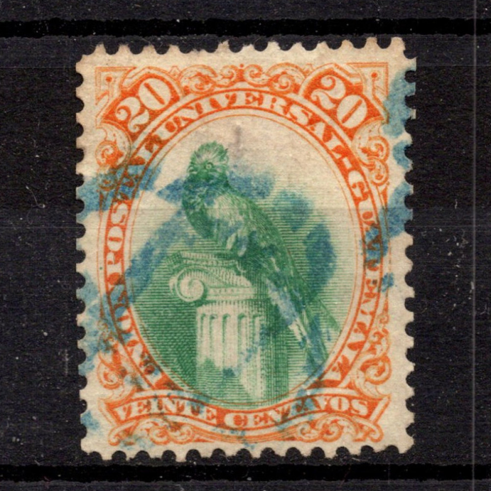 Známka Guatemala, Mi.25 (SG 25)#, 20 ¢