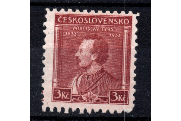 Známka ČSR, Pof.271**, 3 Kč