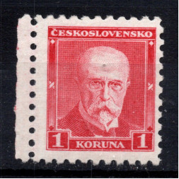 Sello Checoslovaquia, Pof.260 (Mi. 297A), MH, 1 Kč
