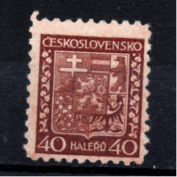 Známka ČSR, Pof.253**, I, 40h