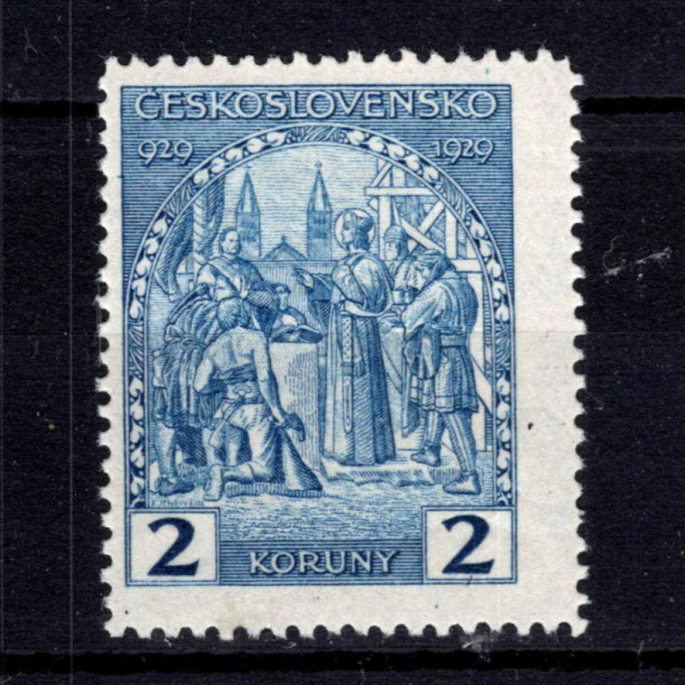 Selo Tchecoslováquia, Pof.245 (Mi. 285), MH, 2 Kč
