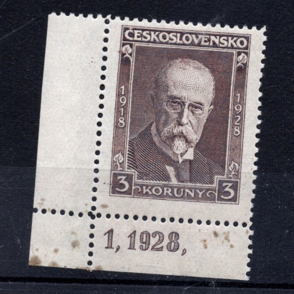 Sello Checoslovaquia, Pof.241 (Mi. 275), MH, 3 Kč