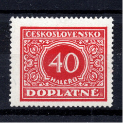 Selo Tchecoslováquia, Pof.DL59 (Mi. 59), MNH, 40h