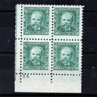 Block Tschechoslowakie, Pof.280 (Mi. 329)*, 50h