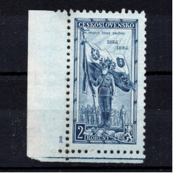 Známka s DČ ČSR, Pof.278**, 2 Kč
