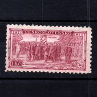 Selo Tchecoslováquia, Pof.277 (Mi. 323), MH, 1 Kč