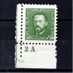 Známka s DČ ČSR, Pof.275**, 50h