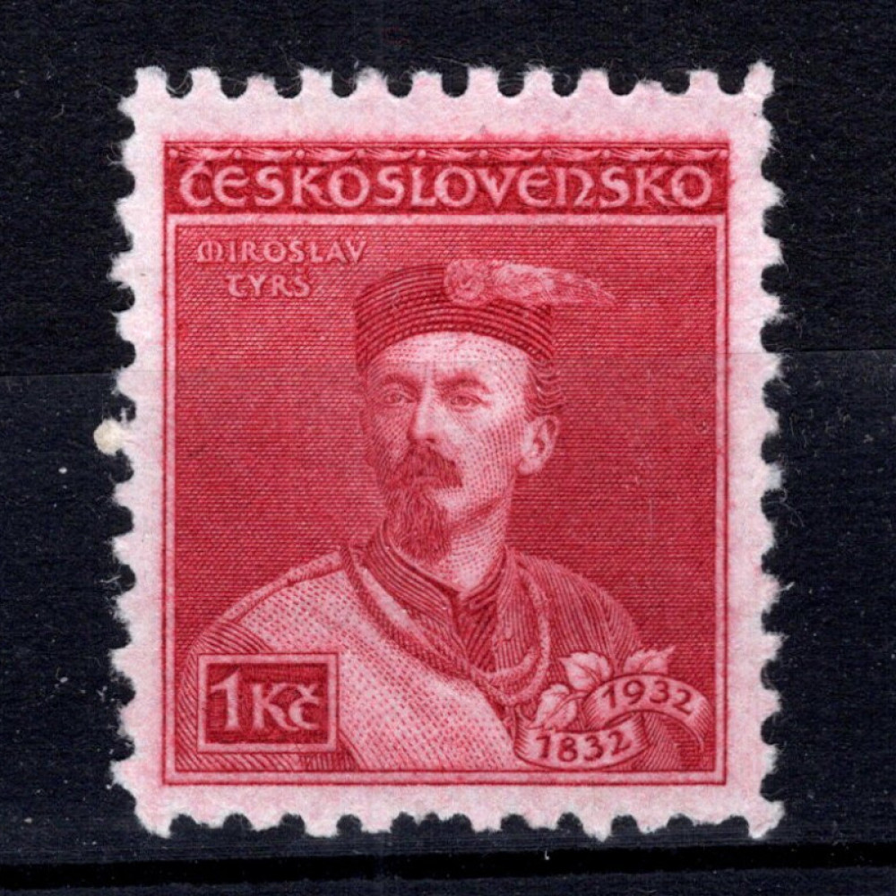Selo Tchecoslováquia, Pof.269 (Mi. 315), MH, 1 Kč