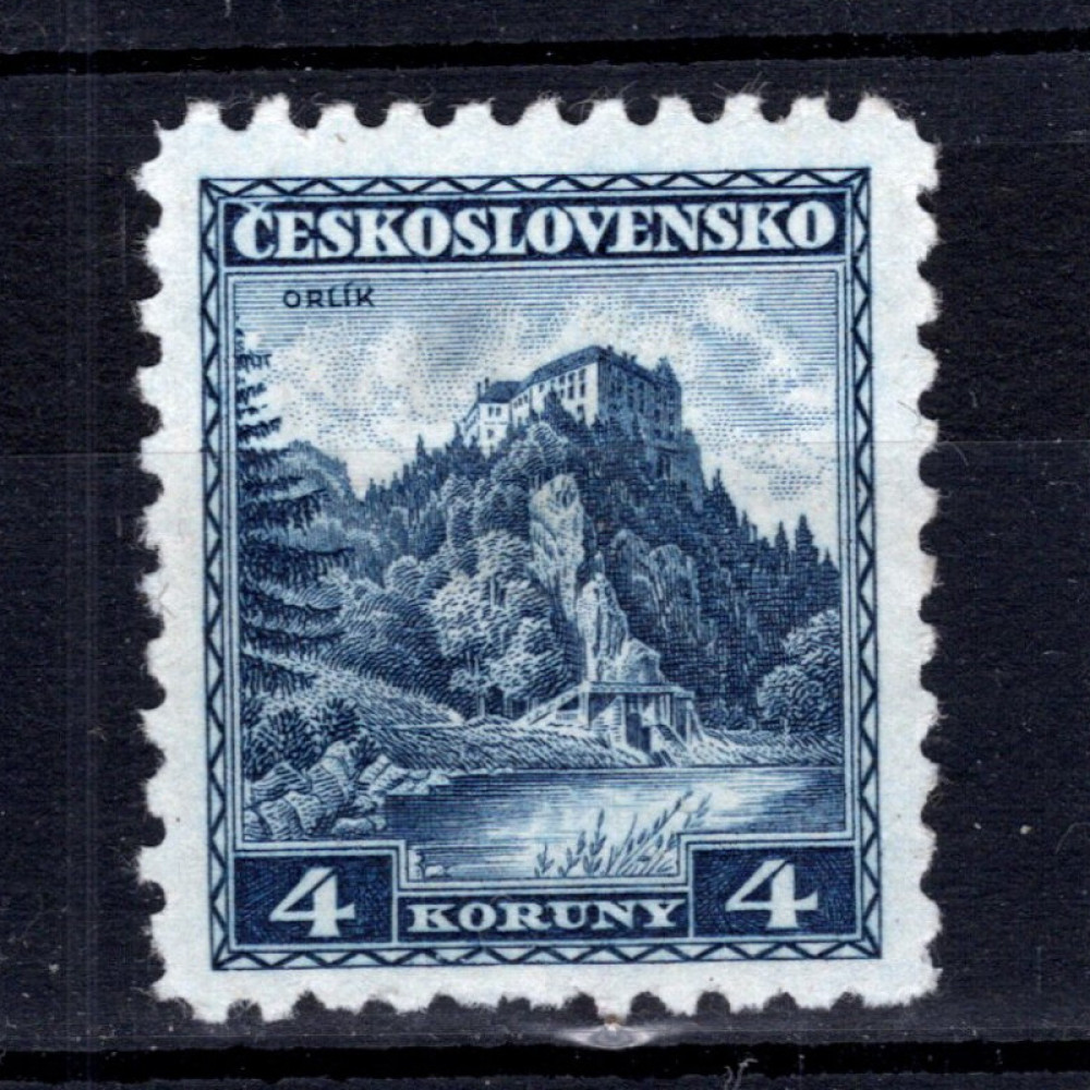 Známka ČSR, Pof.266*, 4 Kč