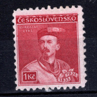 Selo Tchecoslováquia, Pof.269 (Mi. 315), MH, 1 Kč