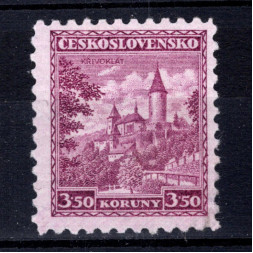 Briefmarke Tschechoslowakie, Pof.265 (Mi. 311)*, 3,50 Kč
