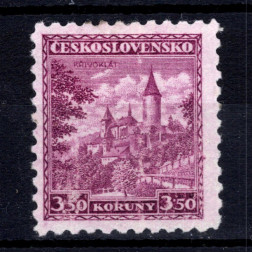 Briefmarke Tschechoslowakie, Pof.265 (Mi. 311)*, 3,50 Kč