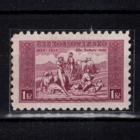 Briefmarke Tschechoslowakie, Pof.281 (Mi. 330)**, 1 Kč