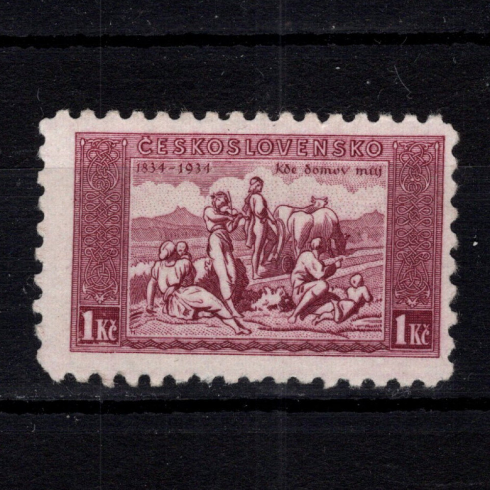 Selo Tchecoslováquia, Pof.281 (Mi. 330), MNH, 1 Kč