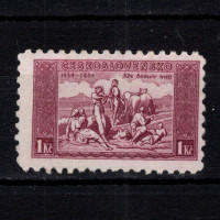 Briefmarke Tschechoslowakie, Pof.281 (Mi. 330)**, 1 Kč