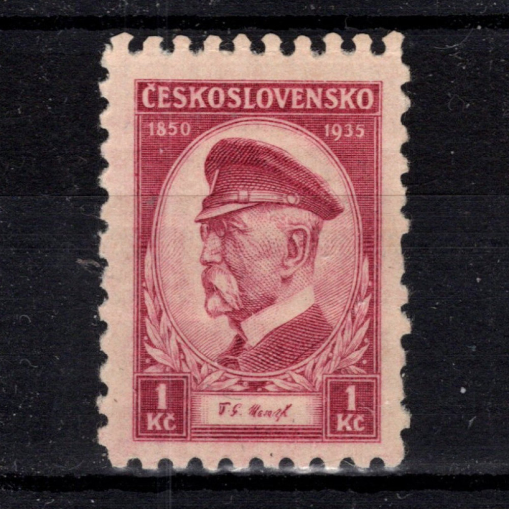 Sello Checoslovaquia, Pof.286 (Mi. 333), MNH, 1 Kč