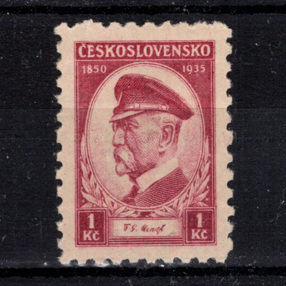 Selo Tchecoslováquia, Pof.286 (Mi. 333), MH, 1 Kč