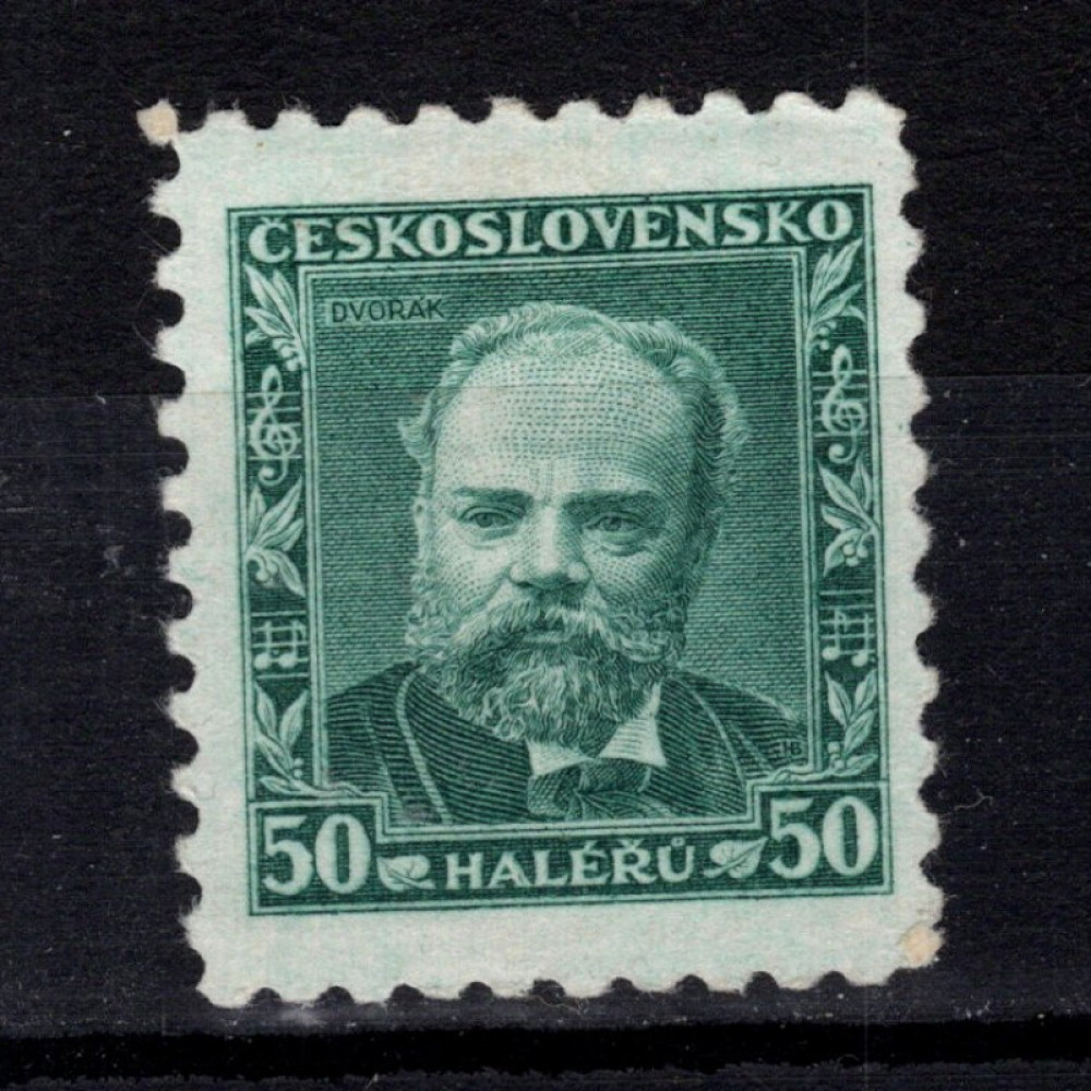 Stamp Czechoslovakia, Pof.280 (Mi. 329), MH, 50h
