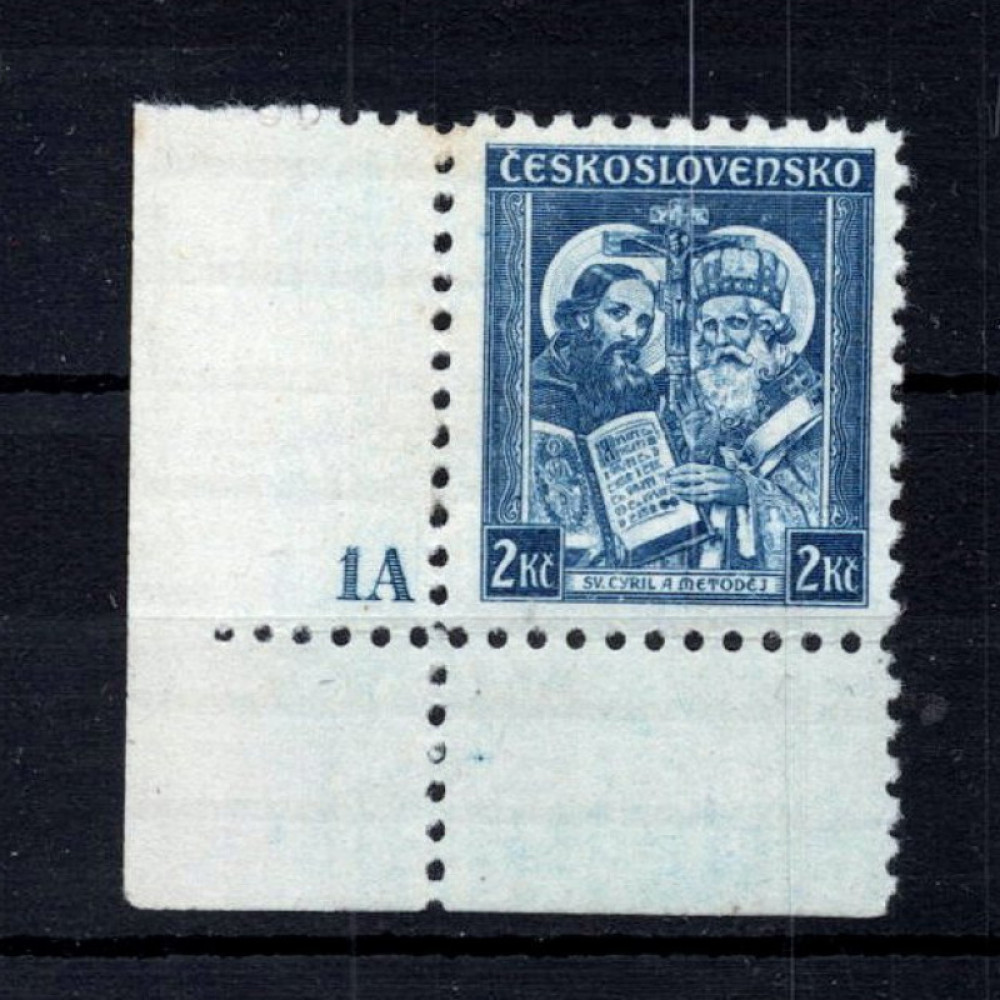 Briefmarken mit Kennzeichen Tschechoslowakie, Pof.294 (Mi. 341)*, 2 Kč