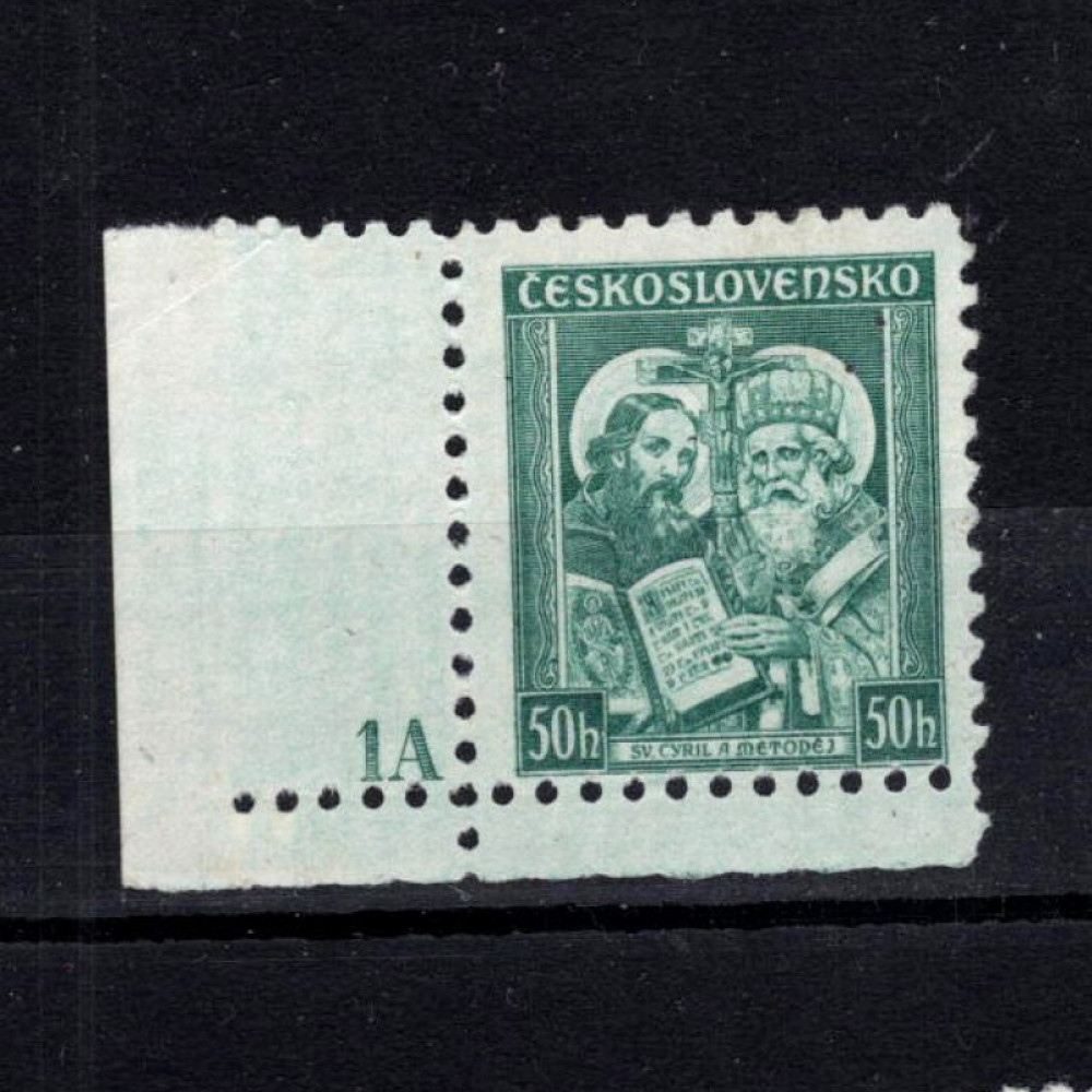 Známka s DČ ČSR, Pof.292**, 50h