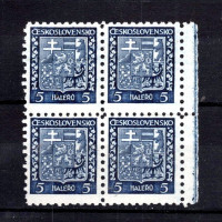 Viererblock Tschechoslowakie, Pof.248 (Mi. 277)**, 5h