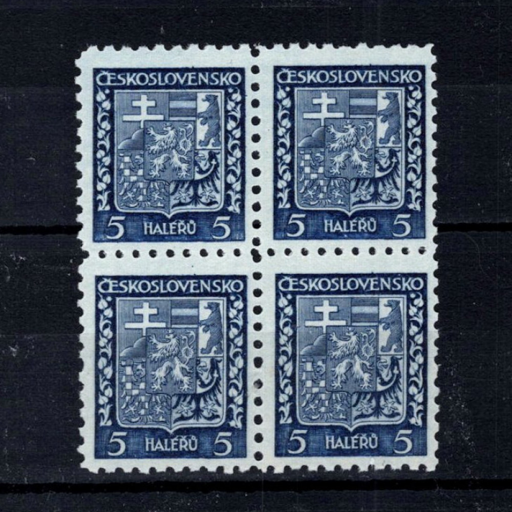 Čtyřblok ČSR, Pof.248**, 5h