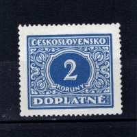 Známka ČSR, Pof.DL63**, 2 Kč