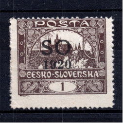 Známka ČSR, Pof.SO1B*