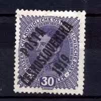 Stamp Czechoslovakia, Pof.41 (Mi. 66), MH, 30h