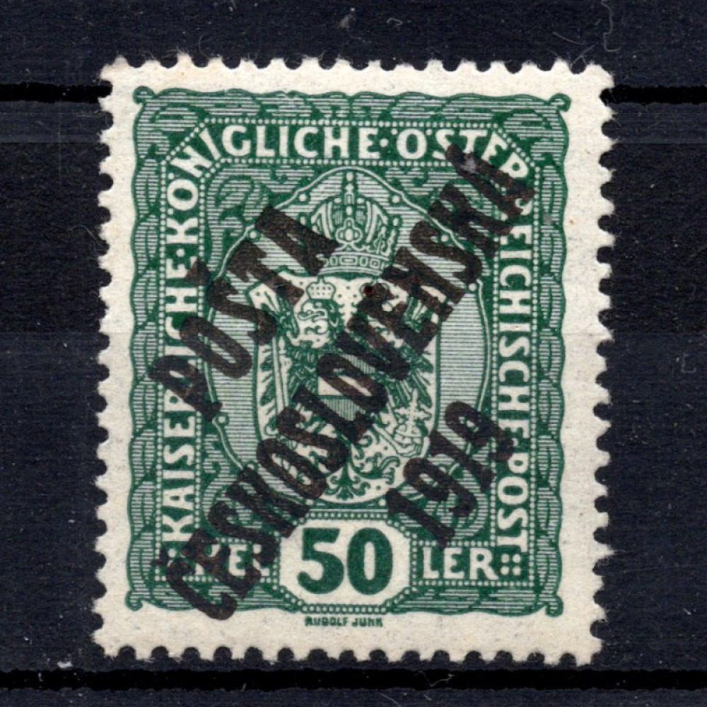 Selo Tchecoslováquia, Pof.43 (Mi. 46), MH, 50h
