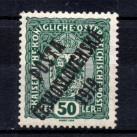 Známka ČSR, Pof.43*, II. typ, 50h