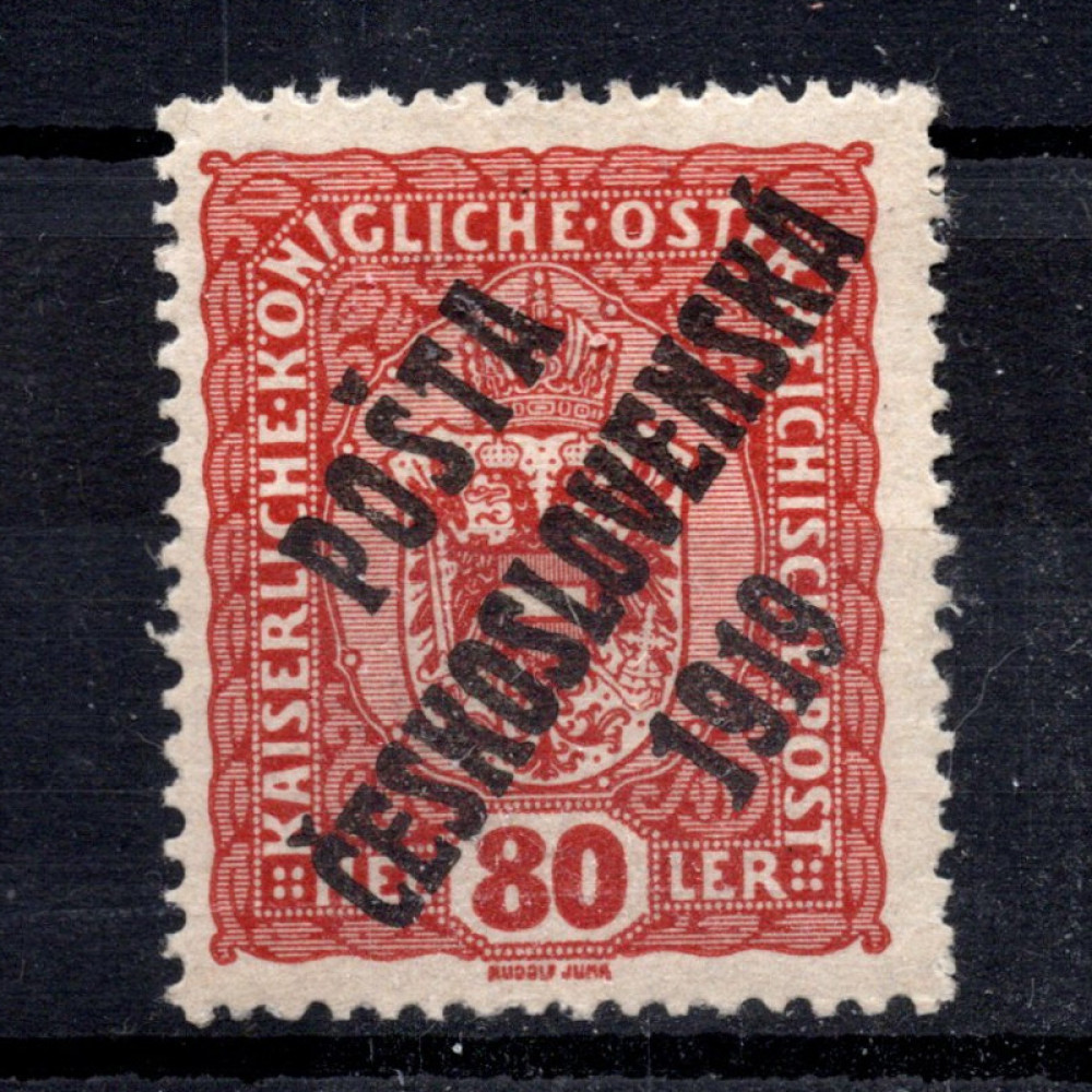 Selo Tchecoslováquia, Pof.45 (Mi. 48), MH, 80h