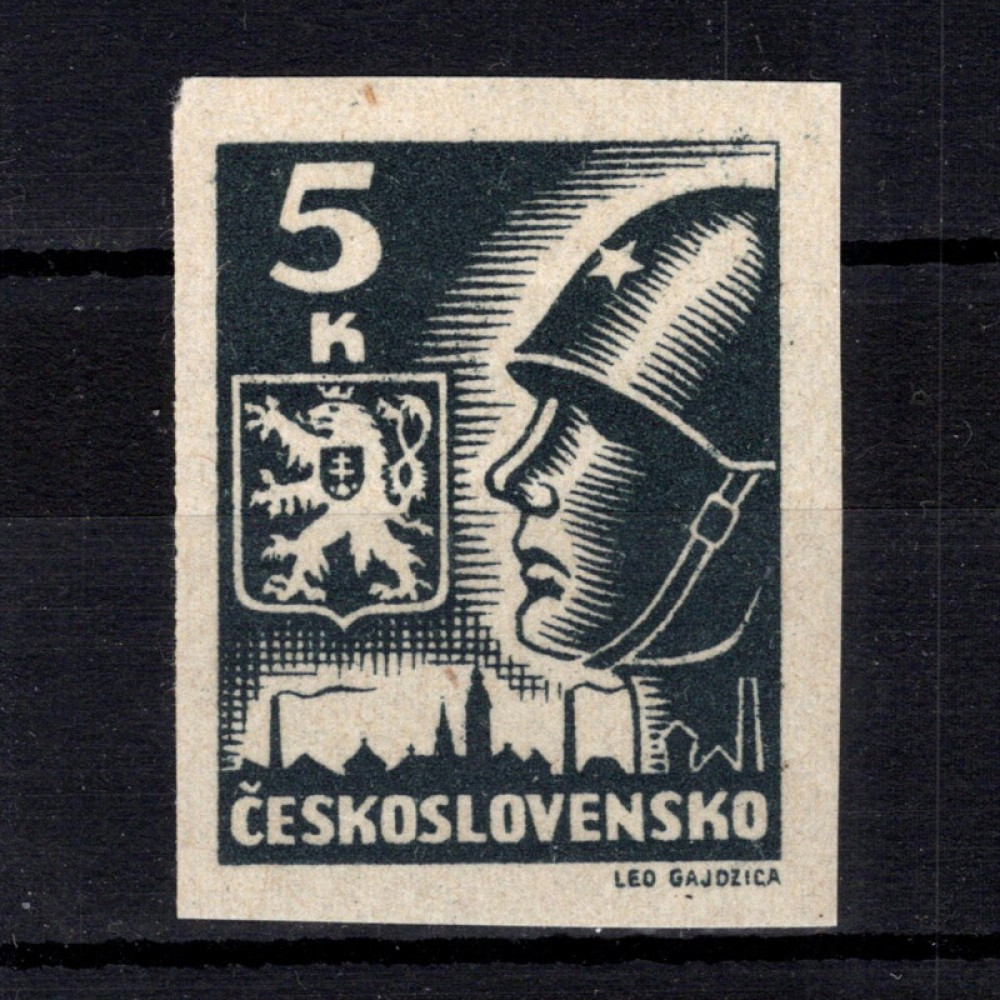 Selo Tchecoslováquia, Pof.355 (Mi. 409), MNH, 5 K
