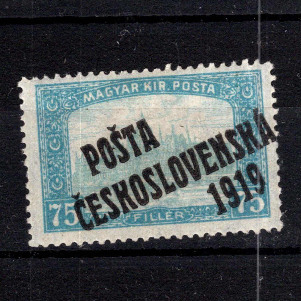 Sello Checoslovaquia, Pof.112 (Mi. 131), MH, 75f