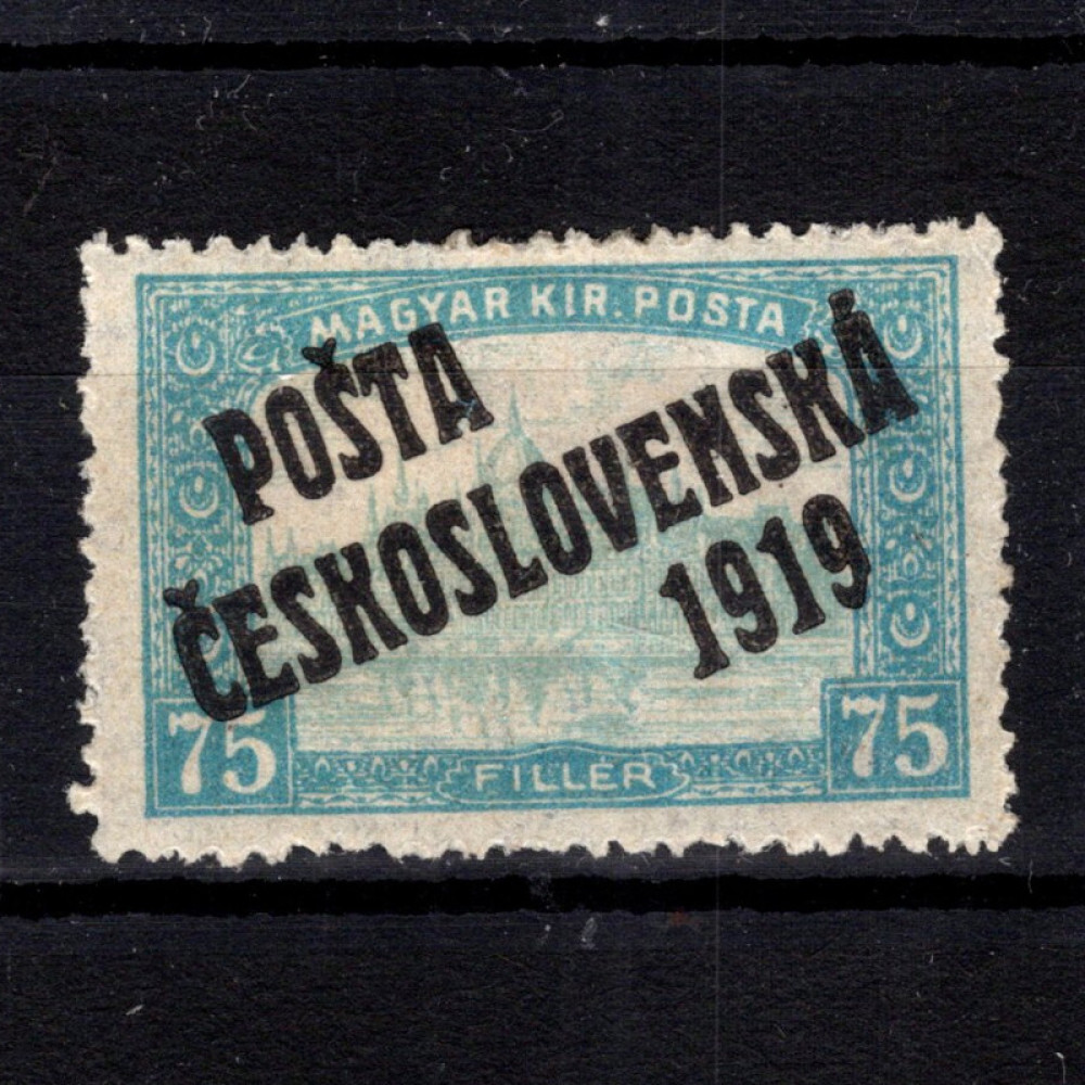 Selo Tchecoslováquia, Pof.112 (Mi. 131), MH, 75f