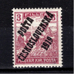Sello Checoslovaquia, Pof.102 (Mi. 121), MNH, 3f
