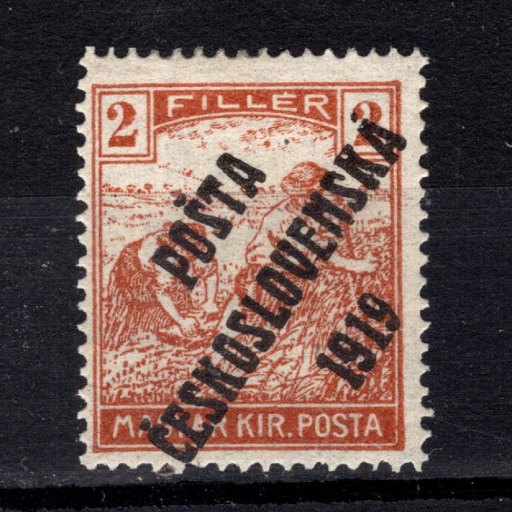 Selo Tchecoslováquia, Pof.101 (Mi. 120), MH, 2f