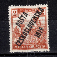Známka ČSR, Pof.101*, III. typ, 2f