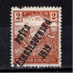 Briefmarke Tschechoslowakie, Pof.101 (Mi. 120)*, 2f