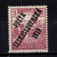 Briefmarke Tschechoslowakie, Pof.102 (Mi. 121)*, 3f