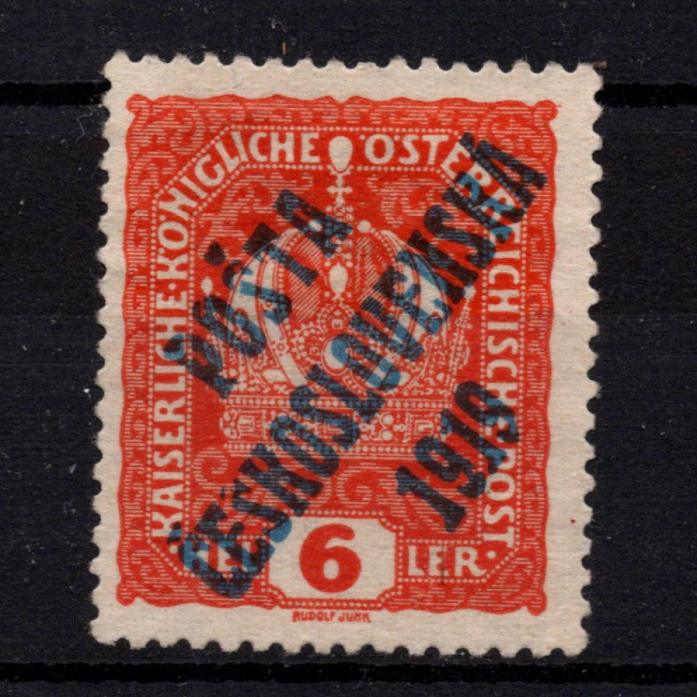 Selo Tchecoslováquia, Pof.35 (Mi. 42), (*), 6h