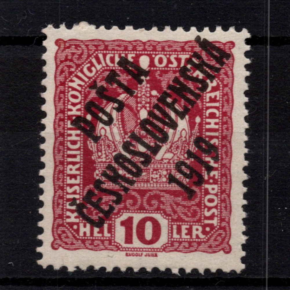 Sello Checoslovaquia, Pof.36 (Mi. 43), MNH, 10h