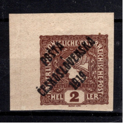 Briefmarke Tschechoslowakie, Pof.60 (Mi. 99)*, 2h