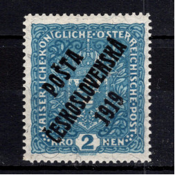 Selo Tchecoslováquia, Pof.48IIb (Mi. 59), MH, 2K
