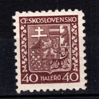 Známka ČSR, Pof.253a**, 40h