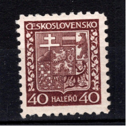 Známka ČSR, Pof.253a**, 40h